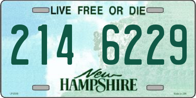 NH license plate 2146229