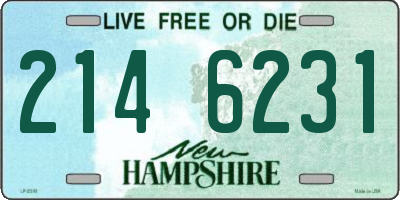 NH license plate 2146231