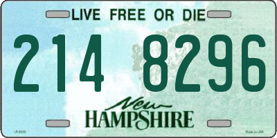 NH license plate 2148296