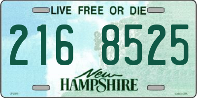 NH license plate 2168525
