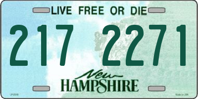 NH license plate 2172271