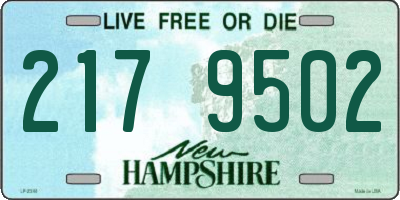 NH license plate 2179502