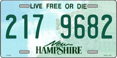 NH license plate 2179682
