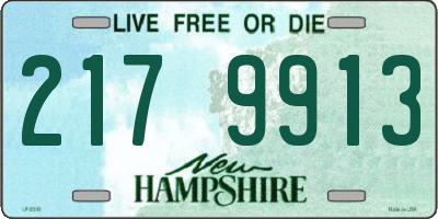 NH license plate 2179913