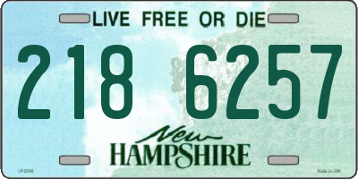 NH license plate 2186257
