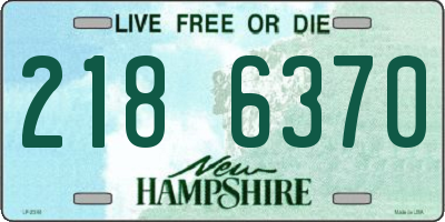 NH license plate 2186370