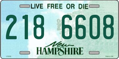 NH license plate 2186608