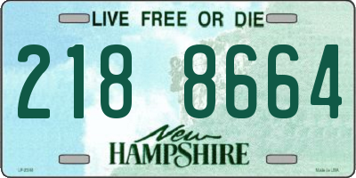 NH license plate 2188664