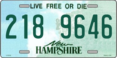 NH license plate 2189646