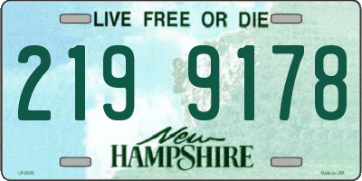 NH license plate 2199178