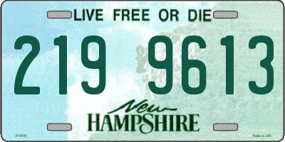 NH license plate 2199613
