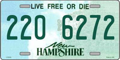 NH license plate 2206272