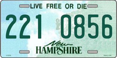 NH license plate 2210856