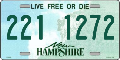 NH license plate 2211272