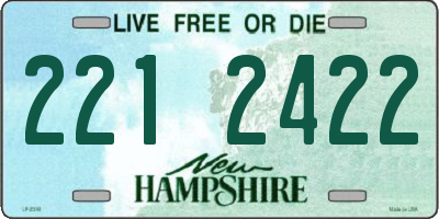 NH license plate 2212422