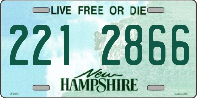 NH license plate 2212866