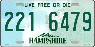 NH license plate 2216479
