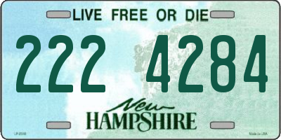 NH license plate 2224284