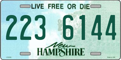 NH license plate 2236144