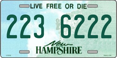 NH license plate 2236222