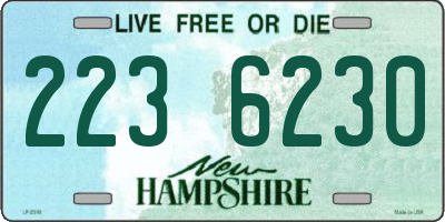 NH license plate 2236230