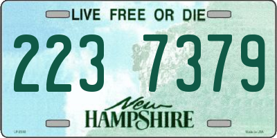 NH license plate 2237379