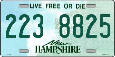NH license plate 2238825