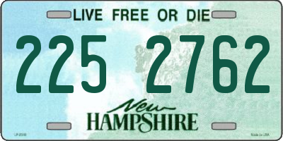 NH license plate 2252762