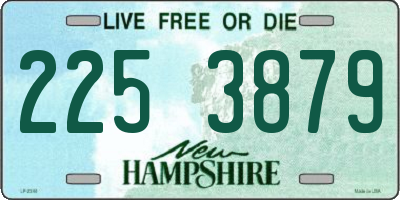 NH license plate 2253879