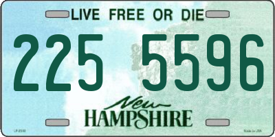 NH license plate 2255596