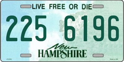 NH license plate 2256196