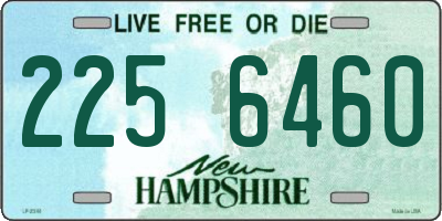 NH license plate 2256460