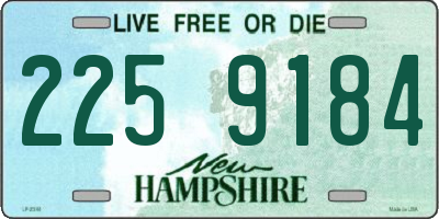 NH license plate 2259184