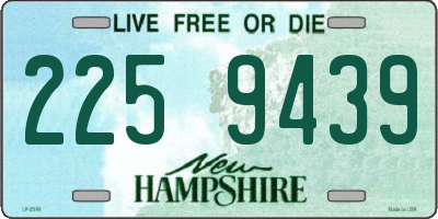 NH license plate 2259439
