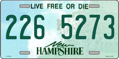 NH license plate 2265273