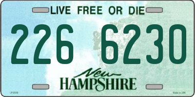 NH license plate 2266230