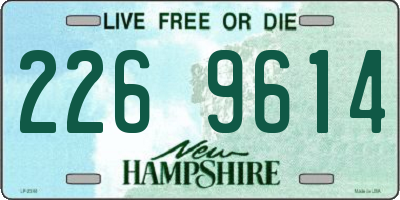 NH license plate 2269614
