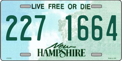 NH license plate 2271664