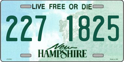NH license plate 2271825