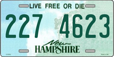 NH license plate 2274623