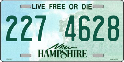 NH license plate 2274628