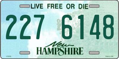NH license plate 2276148