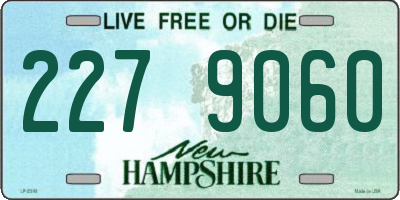 NH license plate 2279060