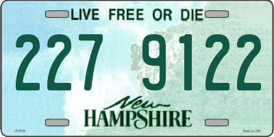NH license plate 2279122