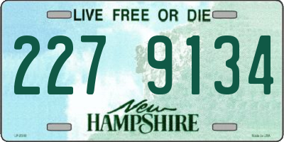 NH license plate 2279134