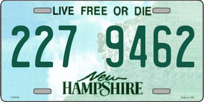 NH license plate 2279462