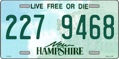 NH license plate 2279468