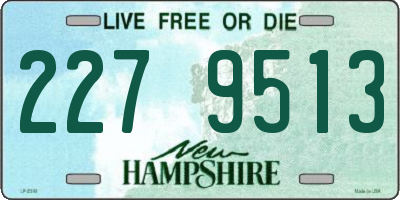 NH license plate 2279513