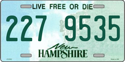NH license plate 2279535