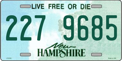 NH license plate 2279685